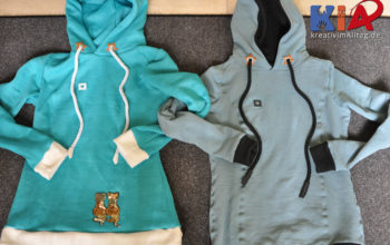 Hoodies für Mutter und Tochter im Partnerlook