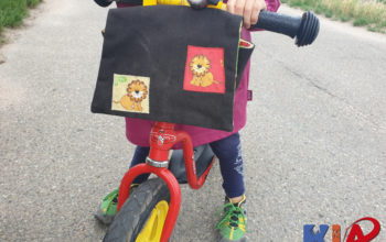 Laufradtasche für Kinder zum Sammeln und Transportieren unterwegs