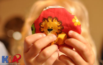 Riechkissen aus Lavendel mit Kindern selbst nähen